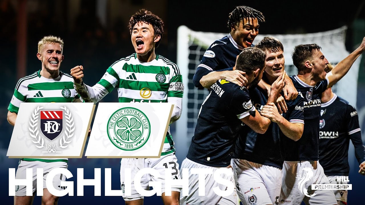 #ไฮไลท์ฟุตบอล [ ดันดี เอฟซี 3 - 3 เซลติก ] สก็อตแลนด์ พรีเมียร์ลีก 2025/15.1.68