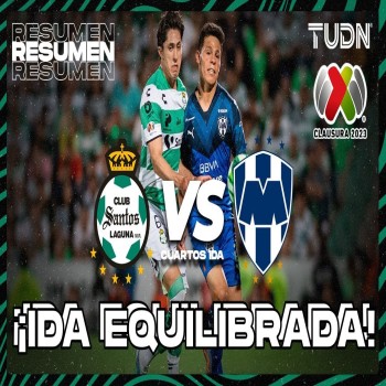 #ไฮไลท์ฟุตบอล [ ซานโตส ลากูน่า 0 - 0 มอนเทอร์เรย์ ] เม็กซิโก พรีเมร่า ดิวิชั่น