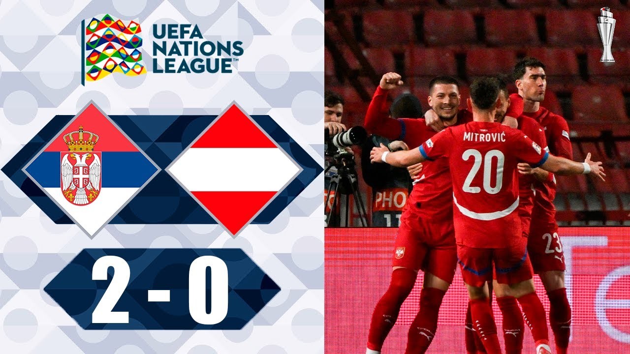 #ไฮไลท์ฟุตบอล [ เซอร์เบีย 2 - 0 ออสเตรีย ] ยูฟ่า เนชั่นส์ ลีก 2025/24.3.68