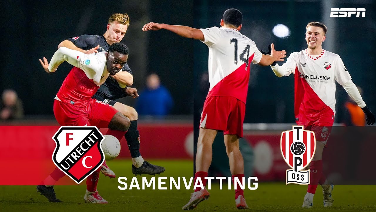 #ไฮไลท์ฟุตบอล [ อูเทร็คท์(เยาวชน) 1 - 1 เอฟซี ออสส์ ] จูปิแลร์ลีก ฮอลแลนด์ 2025/4.3.68