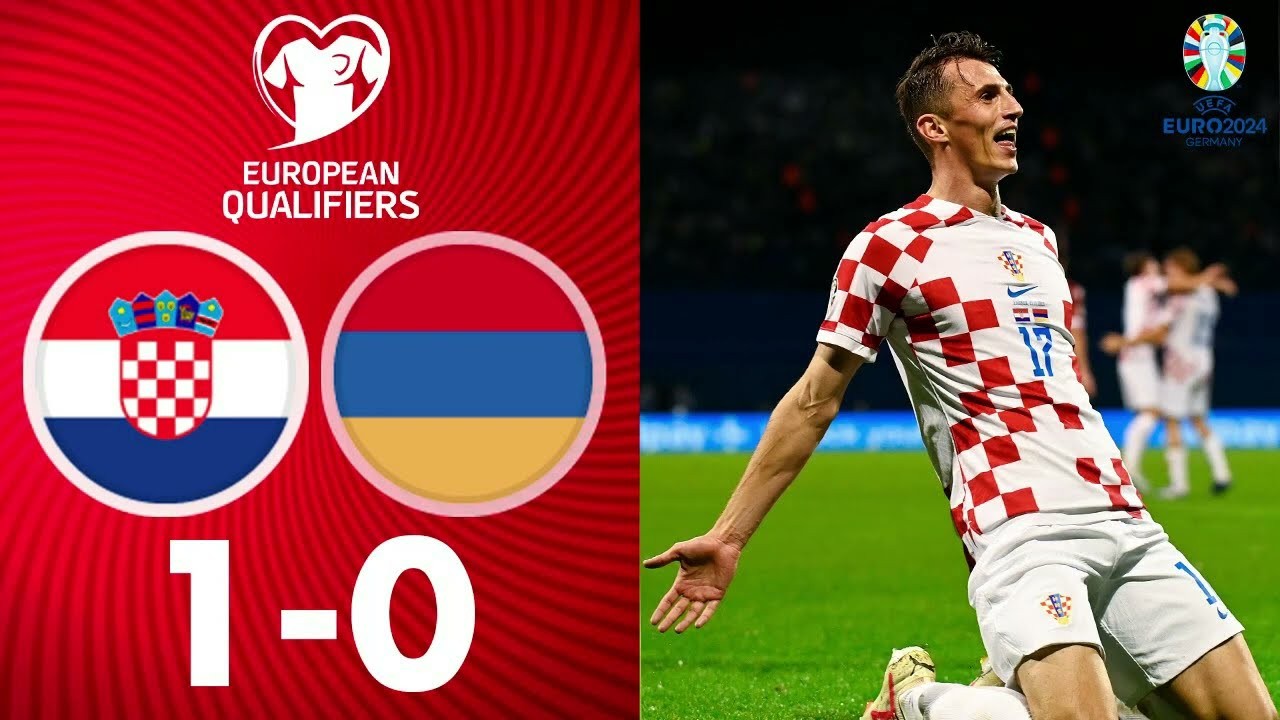 #ไฮไลท์ฟุตบอล [ โครเอเชีย 1 - 0 อาร์เมเนีย] ฟุตบอลยูโร รอบคัดเลือก 2023/22.11.66