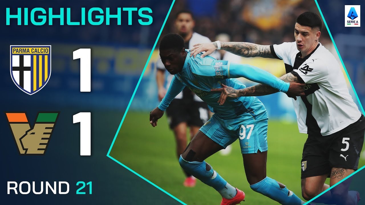 #ไฮไลท์ฟุตบอล [ ปาร์ม่า 1 - 1 เวเนเซีย ] กัลโช่ เซเรียอา อิตาลี 2025/20.1.68