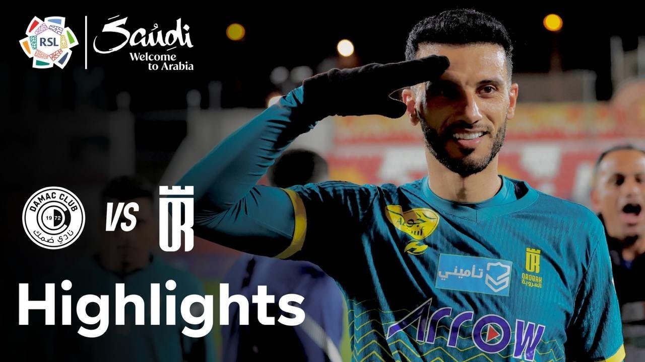 #ไฮไลท์ฟุตบอล [ ดามัค เอฟซี 1 - 2 อัล โอลูบัช ] ซาอุดีอาระเบีย โปรเฟสชั่นแนล ลีก 2025/25.2.68