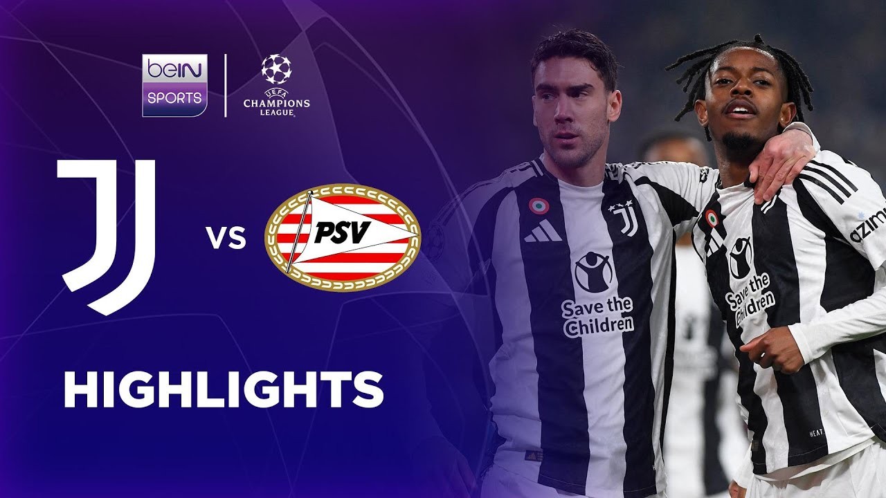 Full Match ย้อนหลัง [ ยูเวนตุส vs พีเอสวี ไอนด์โฮเฟ่น ] ยูฟ่า แชมเปี้ยนส์ลีก (รอบเพลย์ออฟ) 12.2.68