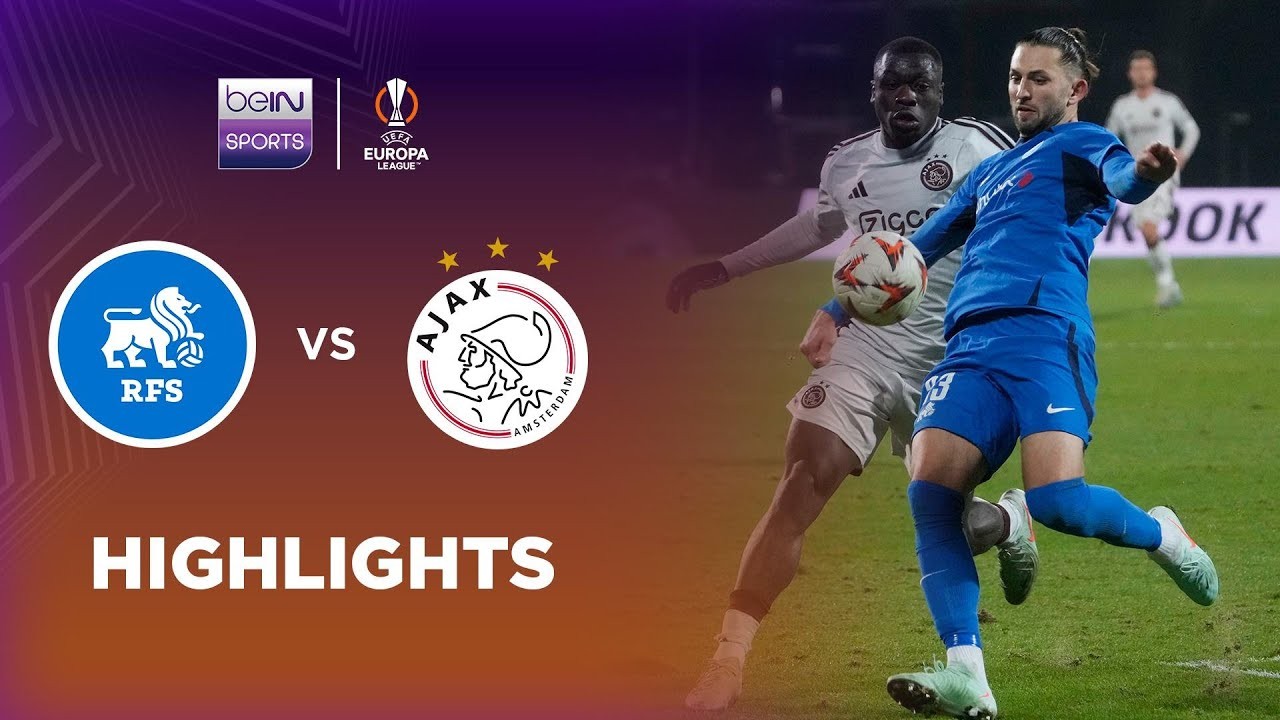 #ไฮไลท์ฟุตบอล [ ริกาส 1 - 0 อาแจ็กซ์ อัมสเตอร์ดัม ] ยูฟ่า ยูโรป้าลีก (รอบแบ่งกลุ่ม) 2025/24.1.68