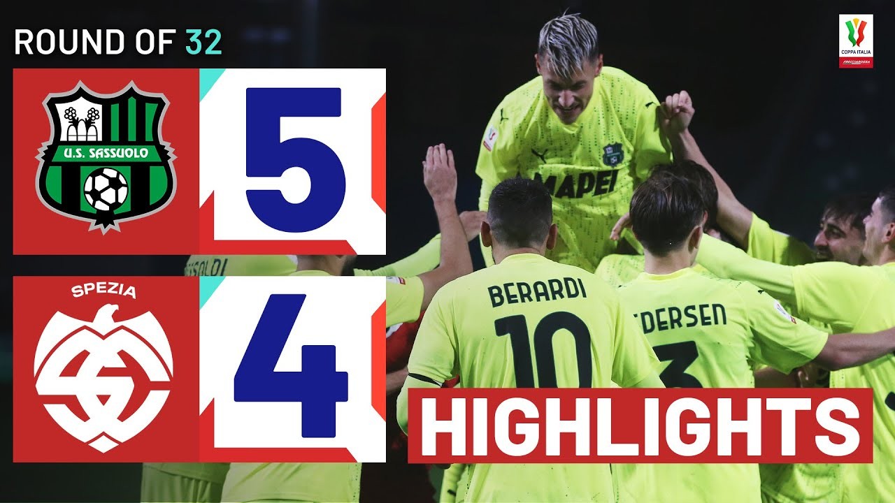 #ไฮไลท์ฟุตบอล [ ซัสเซาโล่ 0 - 0 สเปเซีย (จุดโทษ 5 - 4) ] โคปปา อิตาเลีย คัพ 2023/3.11.66