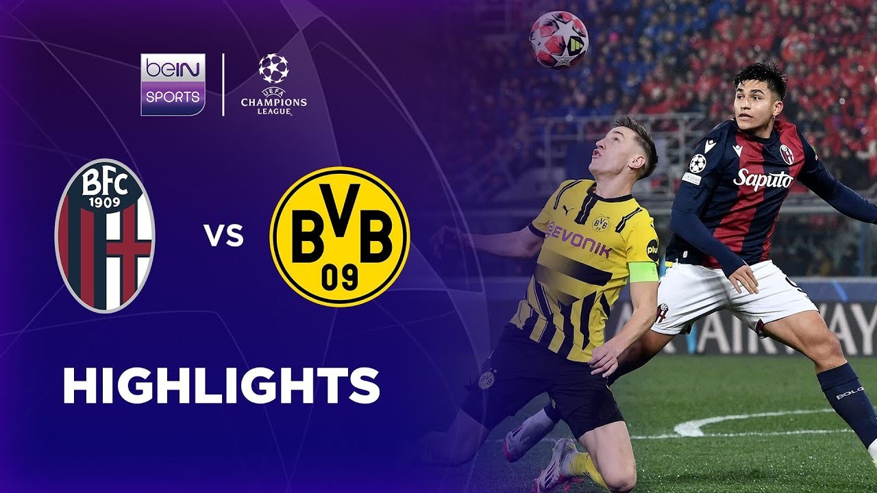 #ไฮไลท์ฟุตบอล [ โบโลญญ่า 2 - 1 โบรุสเซีย ดอร์ทมุนด์ ] ยูฟ่า แชมเปี้ยนส์ลีก (รอบแบ่งกลุ่ม) 2025/22.1.68