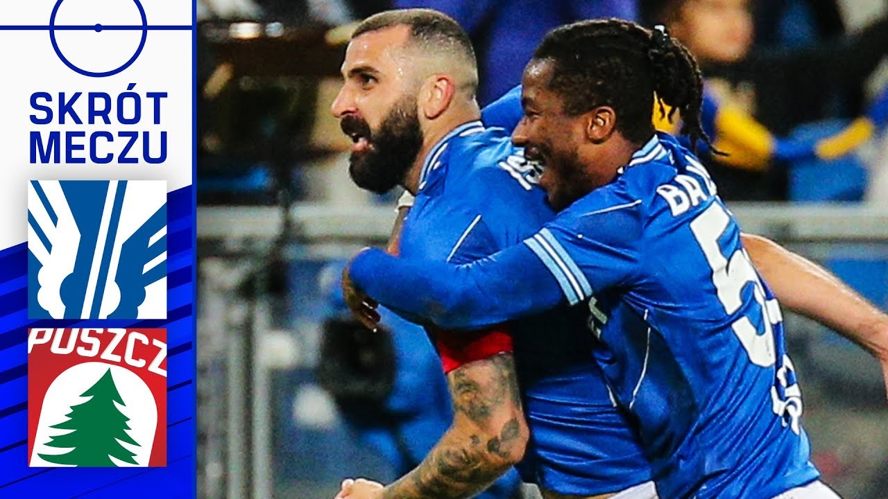 #ไฮไลท์ฟุตบอล [ เลช พอซนาน 4 - 1 พุสช่า นีโพโลมิซ ] โปแลนด์ เอ็คสตรัคลาซ่า 2023/7.10.66