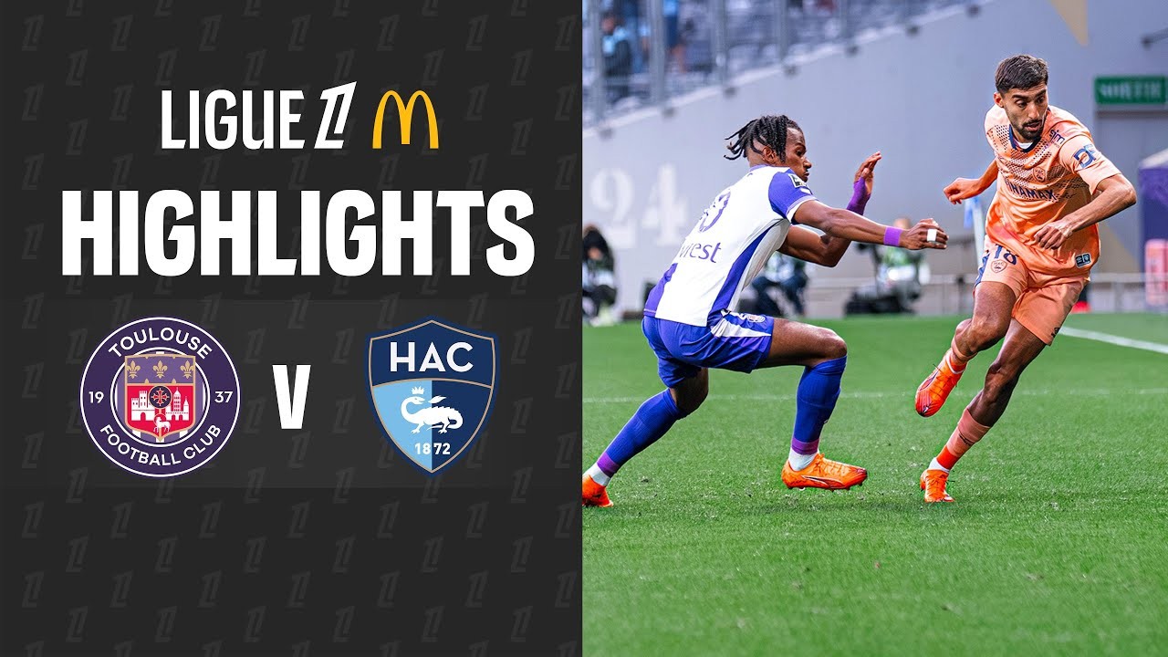 #ไฮไลท์ฟุตบอล [ ตูลูส 0 - 0 เลอ อาฟร์ ] ลีกเอิง ฝรั่งเศส 2025/3.11.68