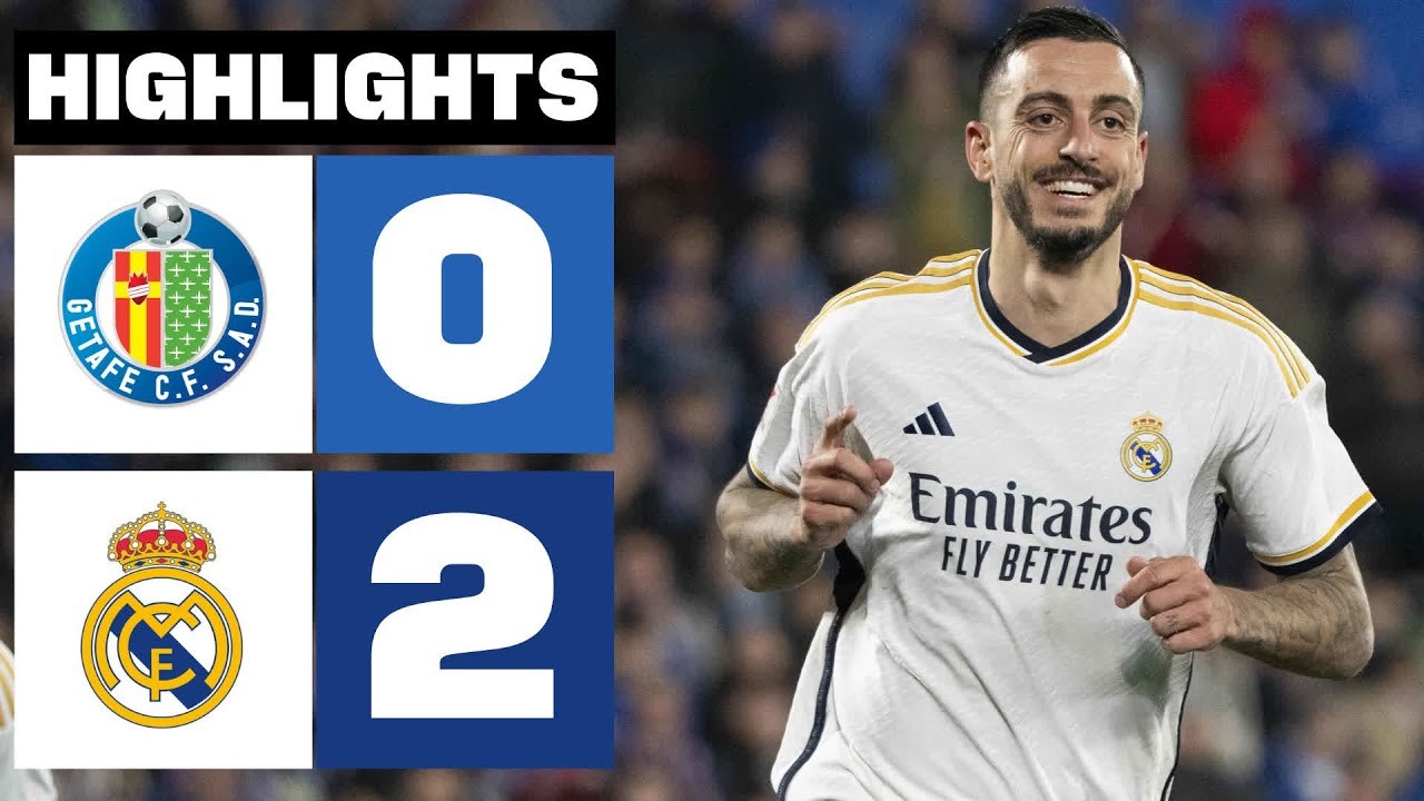 #ไฮไลท์ฟุตบอล [ เกตาเฟ่ 0 - 2 เรอัล มาดริด ] ลาลีก้า สเปน 2024/2.2.67