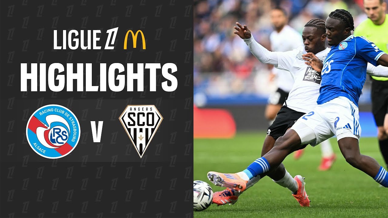 #ไฮไลท์ฟุตบอล [ สตาร์บูร์ก 5 - 0 อองเช่ร์ ] ลีกเอิง ฝรั่งเศส 2025/6.10.68