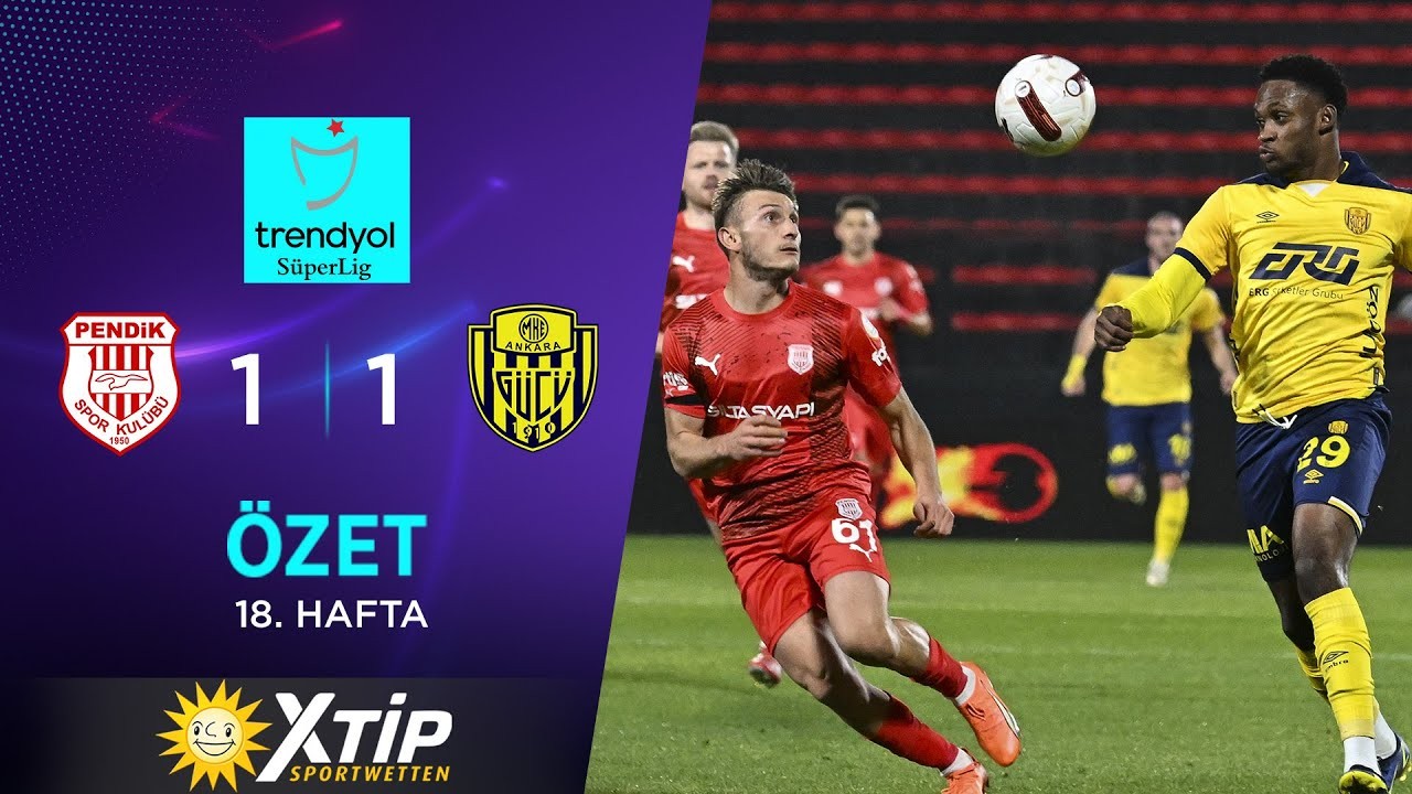 #ไฮไลท์ฟุตบอล [ เพนดิคสปอร์ 1 - 1 อันคารากูคู ] ตุรกี ซุปเปอร์ลีก 2023/26.12.66