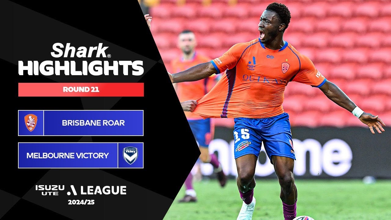 #ไฮไลท์ฟุตบอล [ บริสแบน โรว์ 1 - 1 เมลเบิร์น วิคตอรี่ ] เอลีก ออสเตรเลีย 2025/1.3.68