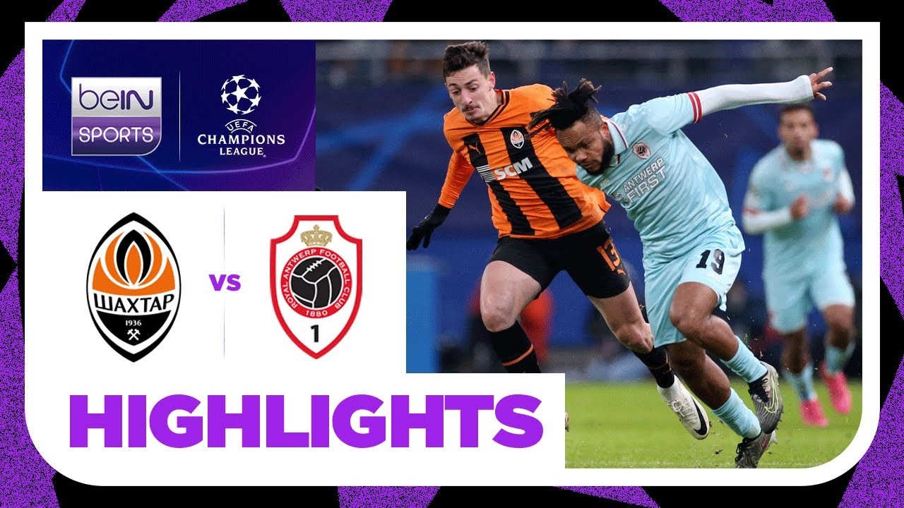 #ไฮไลท์ฟุตบอล [ ชักตาร์ โดเน็ตส์ก 1 - 0 รอแยล อันท์เวิร์พ ] ยูฟ่า แชมเปี้ยนส์ ลีก (รอบแบ่งกลุ่ม) 2023/29.11.66