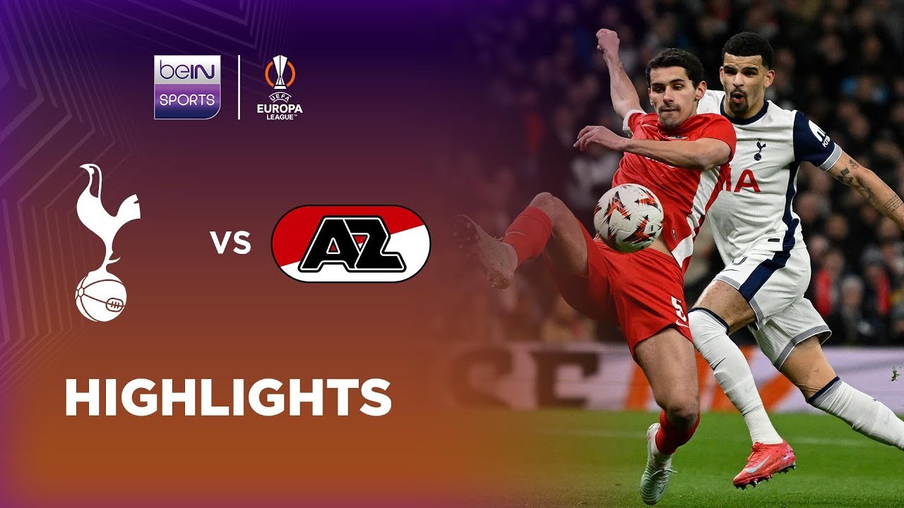 #ไฮไลท์ฟุตบอล [ ท็อตแน่ม ฮ็อตสเปอร์ส 3 - 1 อาแซด อัลค์มาร์ ] ยูฟ่า ยูโรป้า ลีก (รอบ16ทีมสุดท้าย)นัดสอง 2025/14.3.68