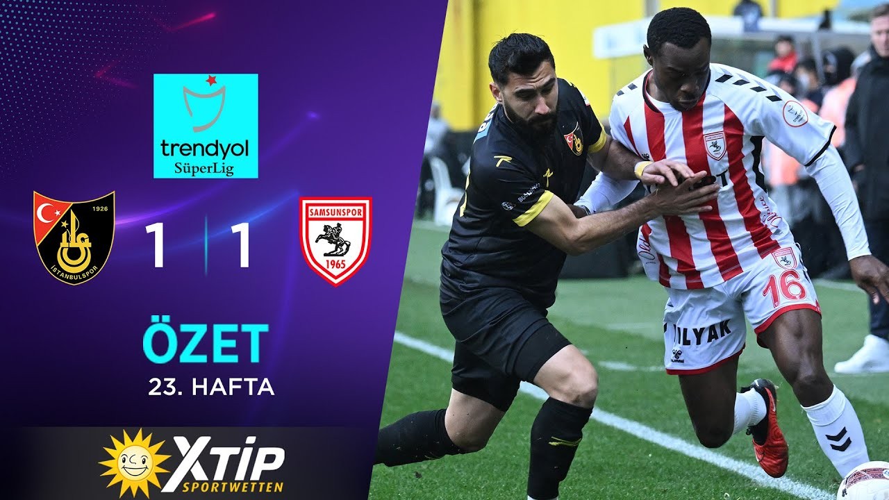 #ไฮไลท์ฟุตบอล [ อิสตันบูลสปอร์ 1 - 1 ซัมซั่นสปอร์ ] ตุรกี ซุปเปอร์ลีก 2024/30.1.67