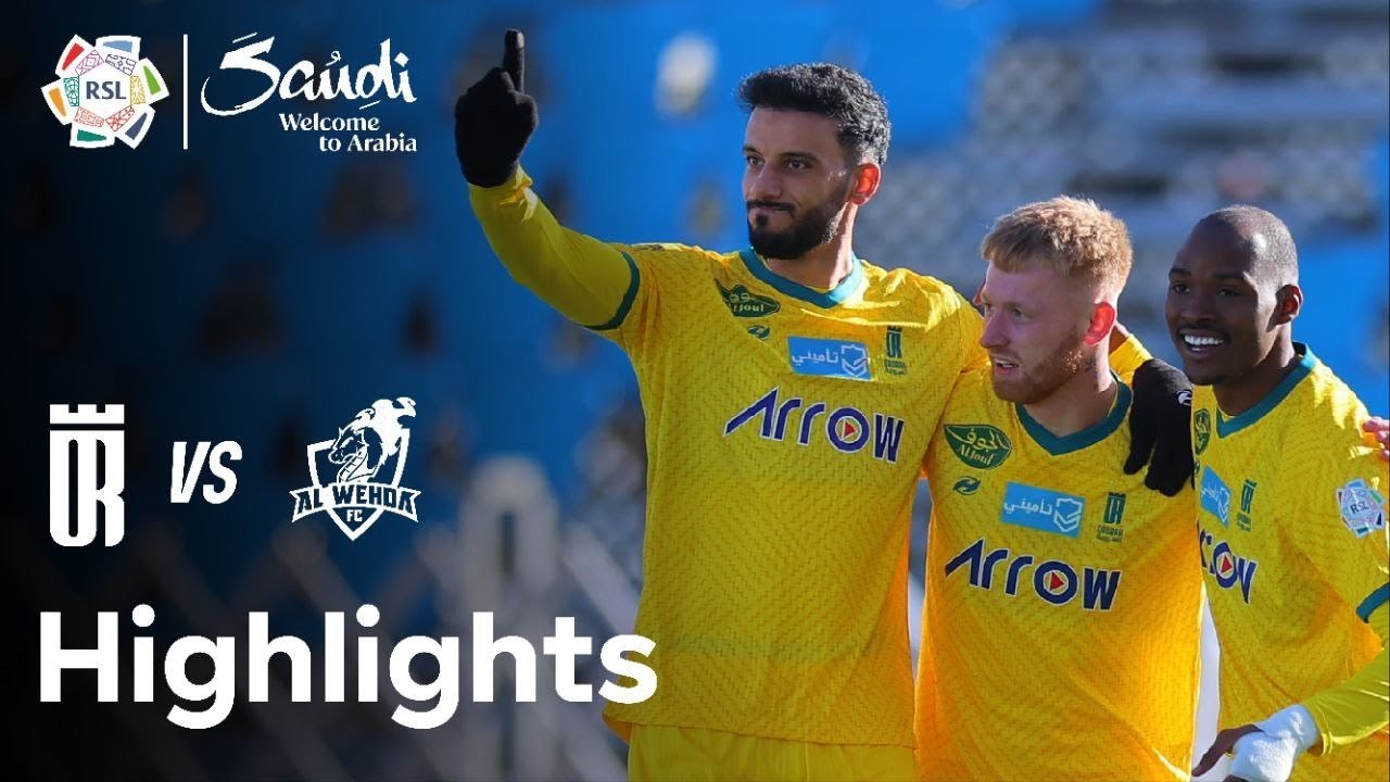 #ไฮไลท์ฟุตบอล [ อัล โอลูบัซ 4 - 2 อัล เวห์ด้า ] ซาอุดีอาระเบีย โปรเฟสชั่นแนล ลีก 2025/8.2.68