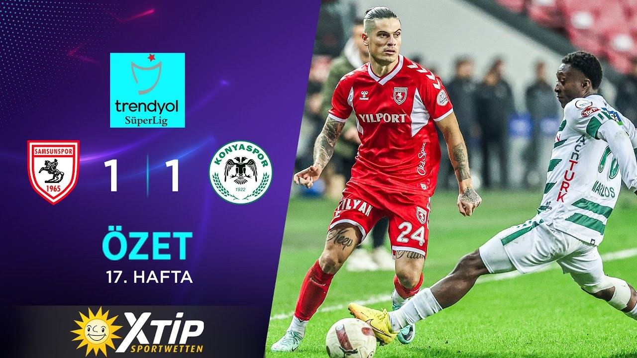 #ไฮไลท์ฟุตบอล [ ซัมซั่นสปอร์ 1 - 1 คอนยาสปอร์ ] ตุรกี ซุปเปอร์ลีก 2023/22.12.66