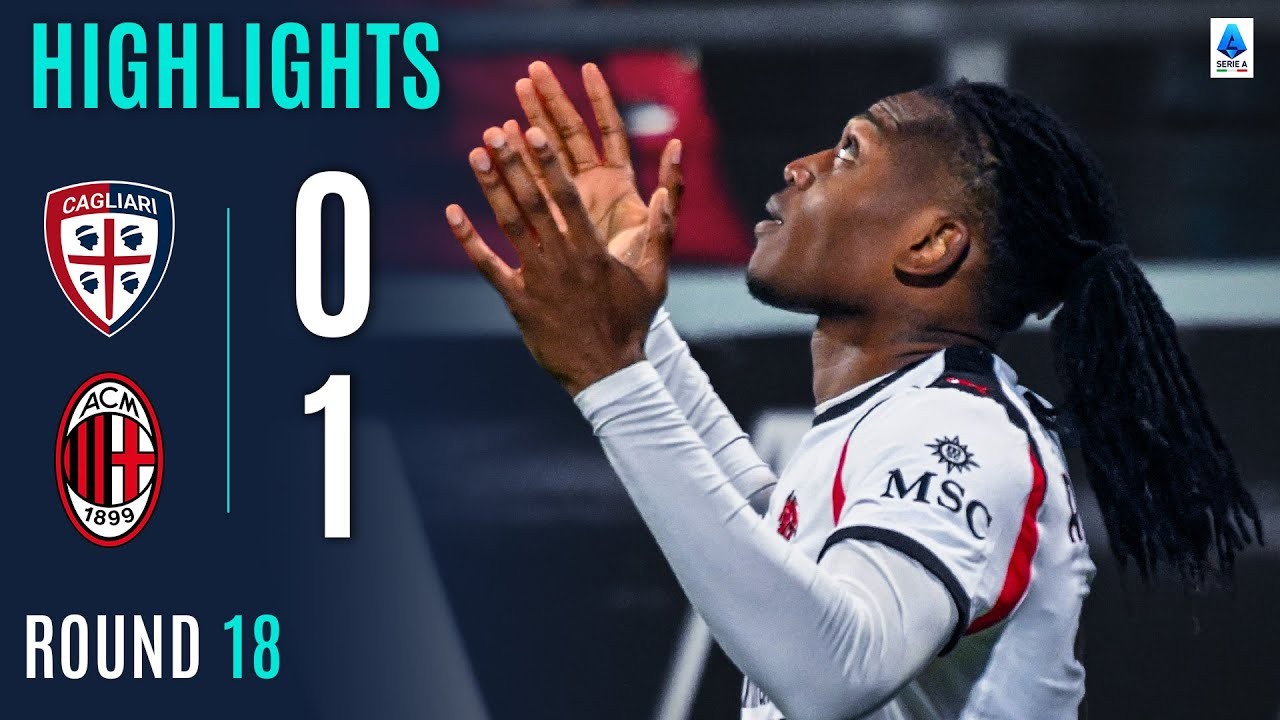 #ไฮไลท์ฟุตบอล [ กายารี่ 0 - 1 เอซี มิลาน ] กัลโช่ เซเรียอา อิตาลี 2025/3.1.69