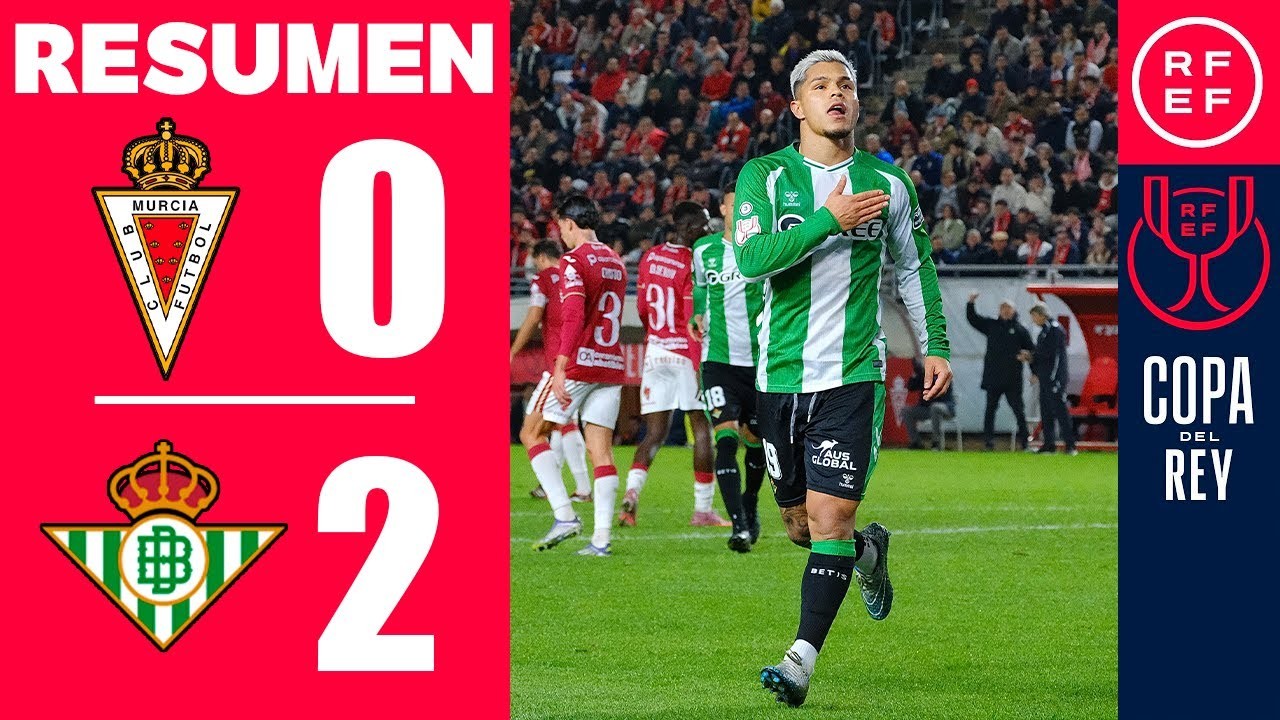 #ไฮไลท์ฟุตบอล [ เรอัล มูร์เซีย 0 - 2 เรอัล เบติส ] โคปา เดล เรย์ สเปน 2025/19.12.68