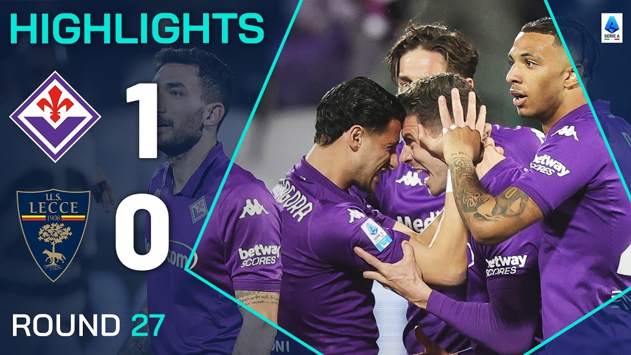 #ไฮไลท์ฟุตบอล [ ฟิออเรนติน่า 1 - 0 เลชเช่ ] กัลโช่ เซเรียอา อิตาลี 2025/1.3.68