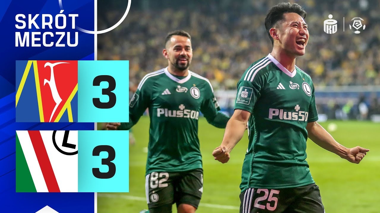 #ไฮไลท์ฟุตบอล [ มอเตอร์ รูบิน 3 - 3 ลีเกีย วอร์ซอว์ ] โปแลนด์ เอ็คสตรัคลาซ่า 2025/11.3.68