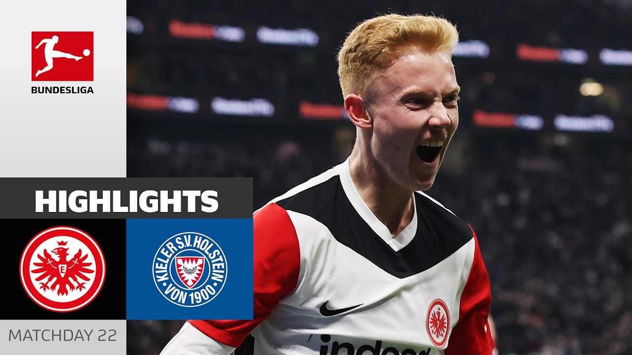 #ไฮไลท์ฟุตบอล [ ไอน์ทรัค แฟร้งค์เฟิร์ต 3 - 1 โฮลสไตน์ คีล ] บุนเดสลีก้า เยอรมัน 2025/17.2.68