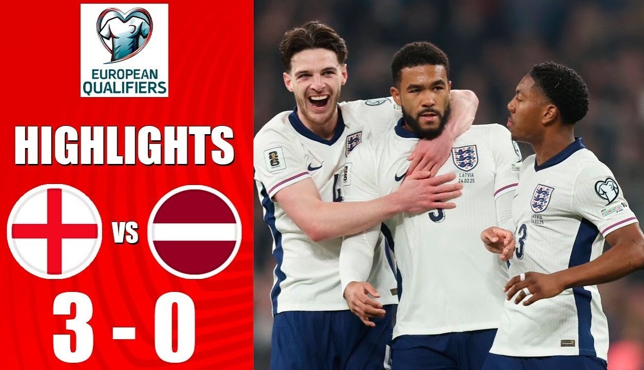 #ไฮไลท์ฟุตบอล [ อังกฤษ 3 - 0 ลัตเวีย ] ฟุตบอลโลก รอบคัดเลือก โซนยุโรป 2025/25.3.68
