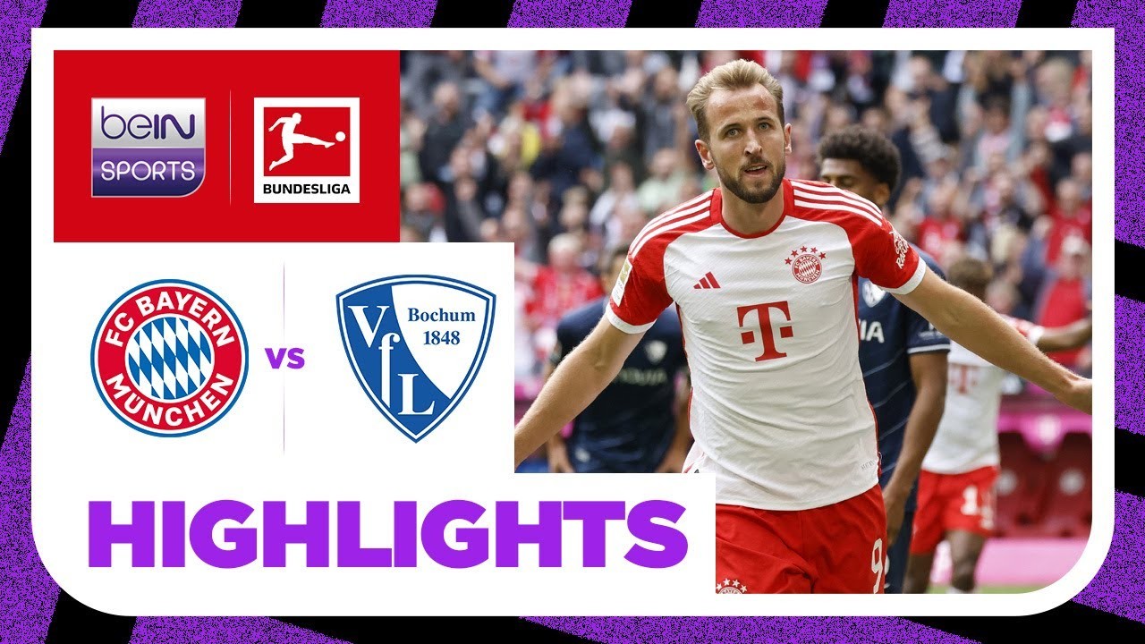 #ไฮไลท์ฟุตบอล [ บาเยิร์น มิวนิค 7 - 0 โบคุ่ม ] บุนเดสลีก้า เยอรมัน 2023/24.9.66