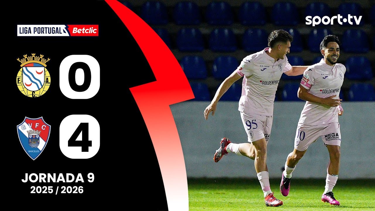 #ไฮไลท์ฟุตบอล [ เอฟซี อัลแวร์ก้า 0 - 4 กิล วิเซนเต้ ] พรีไมร่า ลีก้า โปรตุเกส 2025/25.10.68