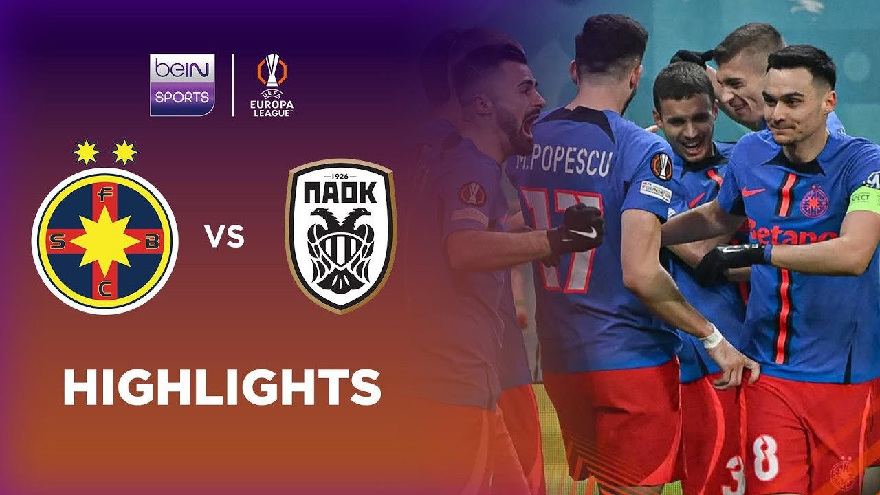 #ไฮไลท์ฟุตบอล [ สเตอัว บูคาเรสต์ 2 - 0 พีเอโอเค ซาโลนิก้า ] ยูฟ่า ยูโรป้า ลีก (รอบเพลย์ออฟ)นัดสอง 2025/21.2.68