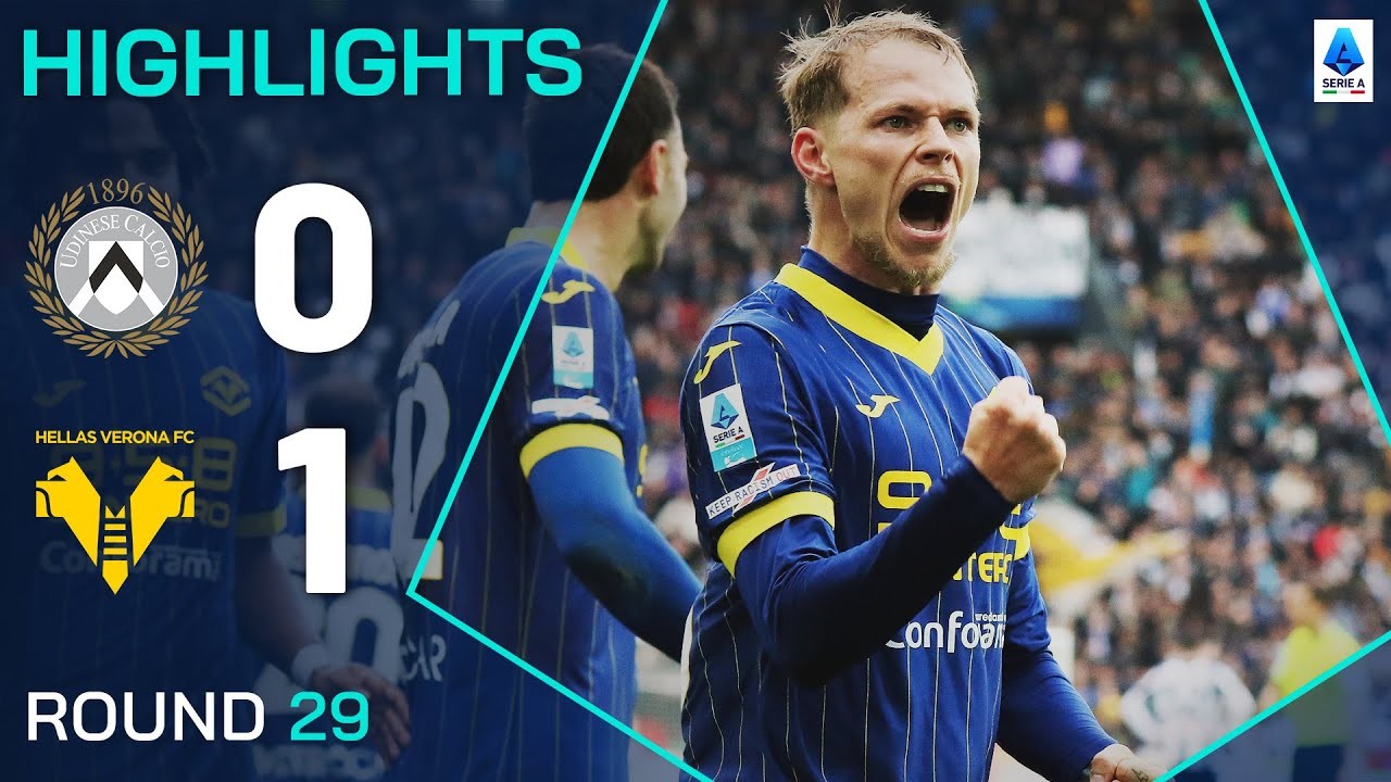 #ไฮไลท์ฟุตบอล [ อูดิเนเซ่ 0 - 1 เวโรน่า ] กัลโช่ เซเรียอา อิตาลี 2025/16.3.68