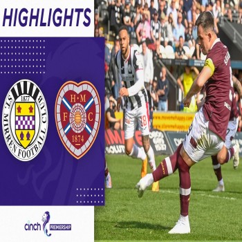 #ไฮไลท์ฟุตบอล [ เซนต์ เมียร์เรน 2 - 2 ฮาร์ท เอฟซี ] สก็อตแลนด์ พรีเมียร์ลีก 2022/23