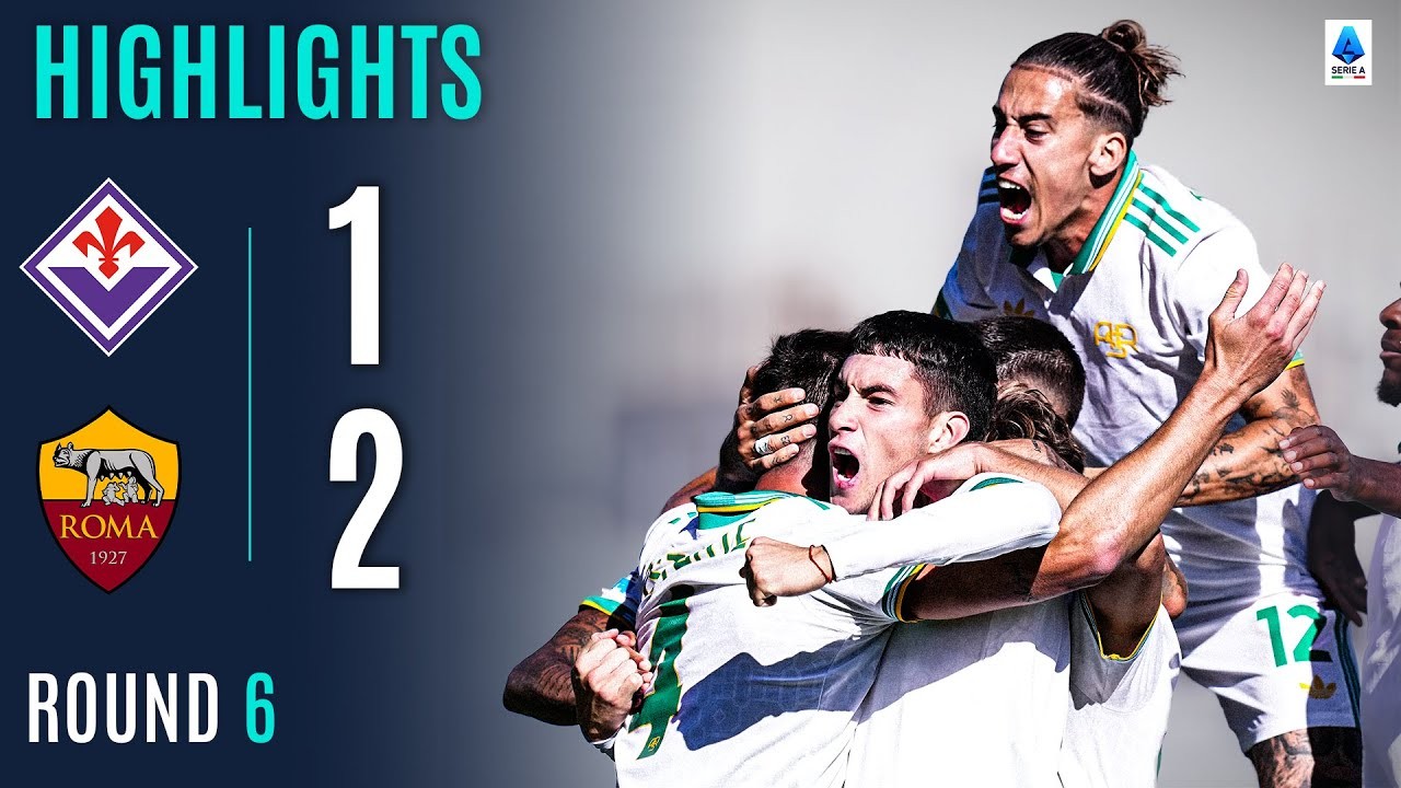 #ไฮไลท์ฟุตบอล [ ฟิออเรนติน่า 1 - 2 เอเอส โรม่า ] กัลโช่ เซเรียอา อิตาลี 2025/6.10.68