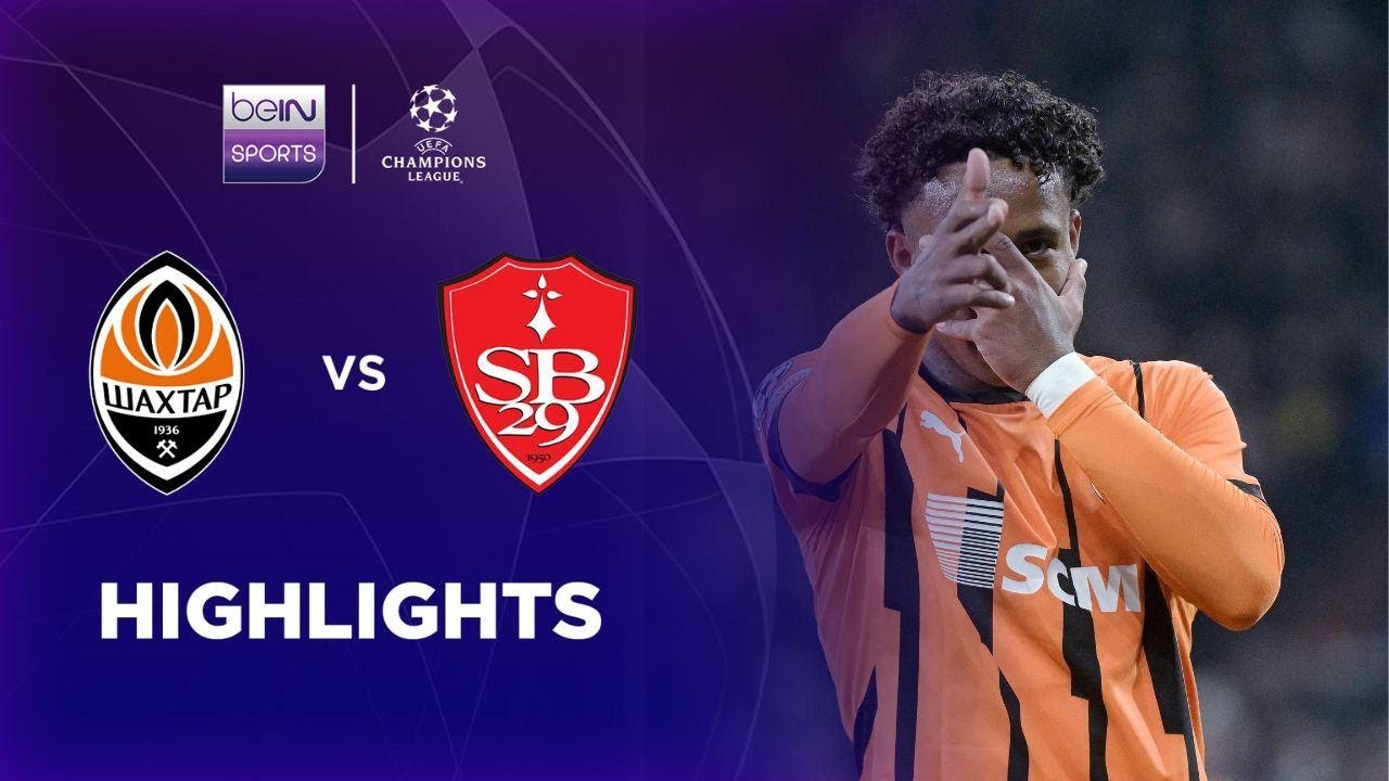 #ไฮไลท์ฟุตบอล [ ชักตาร์ โดเน็ตส์ก 2 - 0 แบรสต์ ] ยูฟ่า แชมเปี้ยนส์ลีก (รอบแบ่งกลุ่ม) 2025/23.1.68