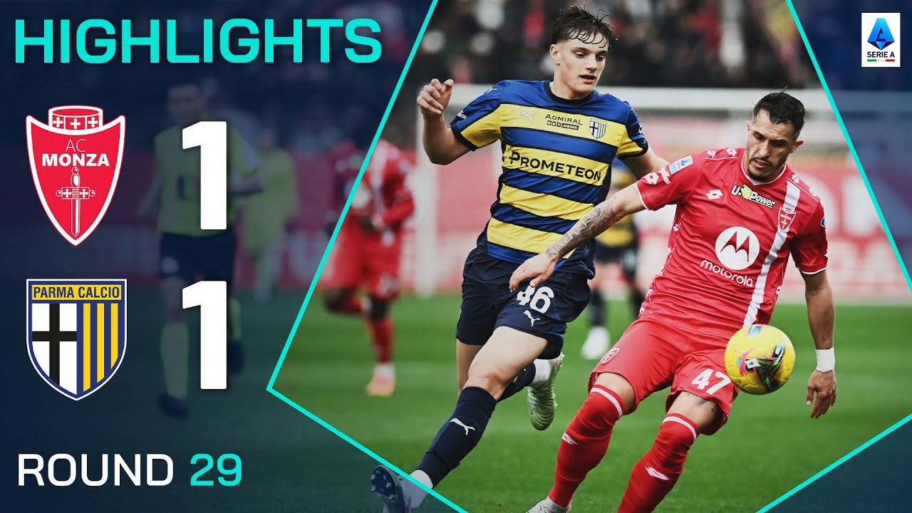 #ไฮไลท์ฟุตบอล [ มอนซ่า 1 - 1 ปาร์ม่า ] กัลโช่ เซเรียอา อิตาลี 2025/16.3.68