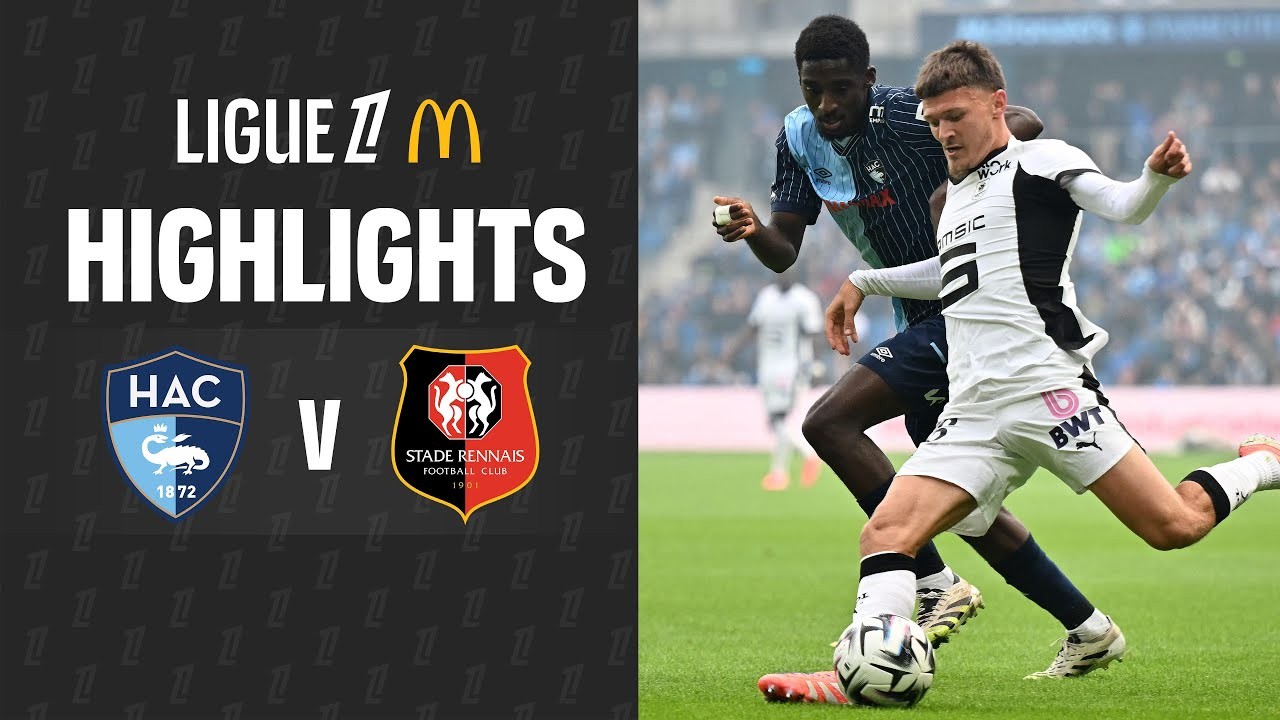 #ไฮไลท์ฟุตบอล [ เลอ อาฟร์ 2 - 2 แรนส์ ] ลีกเอิง ฝรั่งเศส 2025/6.10.68