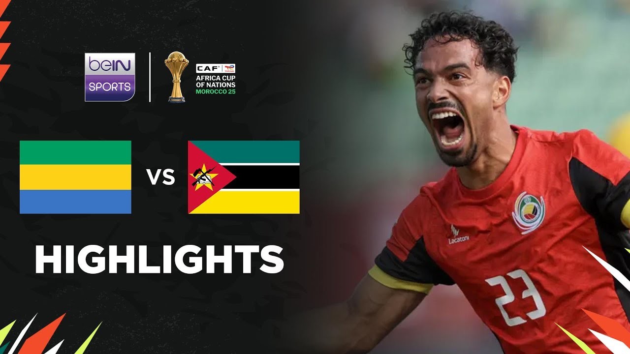 #ไฮไลท์ฟุตบอล [ กาบอง 2 - 3 โมซัมบิก ] แอฟริกา คัพ ออฟ เนชั่นส์ 2025/29.12.68