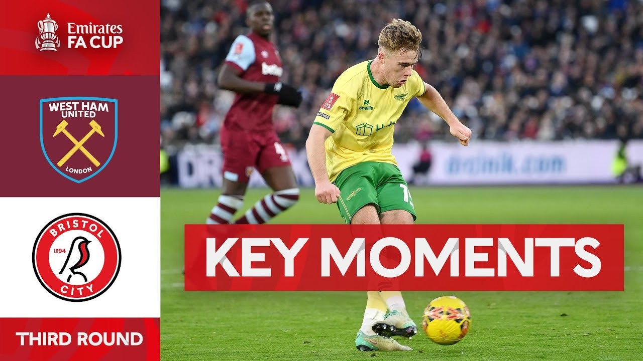 #ไฮไลท์ฟุตบอล [ เวสต์แฮม ยูไนเต็ด 1 - 1 บริสตอล ซิตี้ ] เอฟเอคัพ อังกฤษ 2024/8.1.67