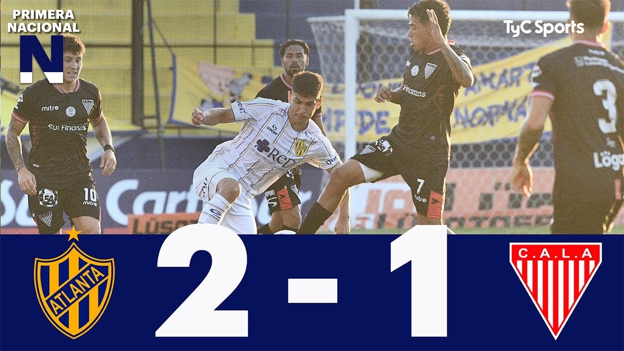 #ไฮไลท์ฟุตบอล [ แอตเลติโก้ แอตแลนต้า 2 - 1 ลอส อันเดส ] อาร์เจนติน่า ดิวิชั่น2 2025/18.3.68