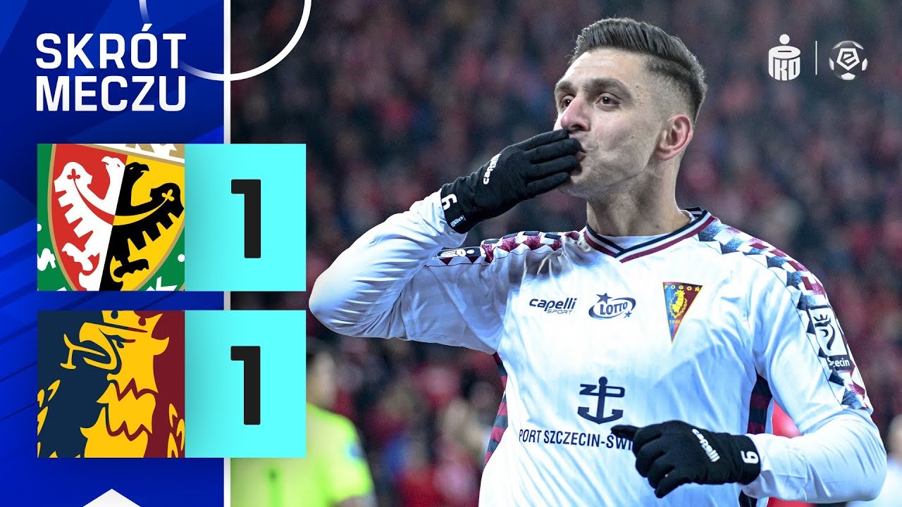 #ไฮไลท์ฟุตบอล [ สลาสค์ วรอคลาวน์ 1 - 1 โปกอน ] โปแลนด์ เอ็คสตรัคลาซ่า 2025/8.3.68