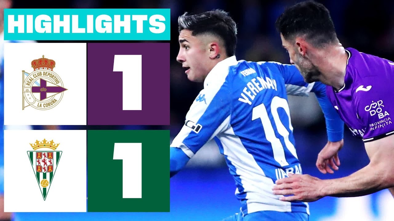 #ไฮไลท์ฟุตบอล [ เดปอร์ติโบ ลา คอรุนญ่า 1 - 1 คอร์โดบ้า ] อเดลันเต้ สเปน 2025/8.3.68