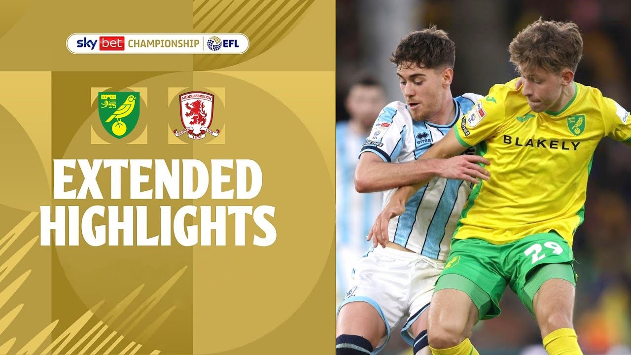 #ไฮไลท์ฟุตบอล [ นอริช ซิตี้ 3 - 3 มิดเดิลสโบรห์ ] เดอะแชมเปี้ยนส์ชิพ อังกฤษ 2024/28.10.67