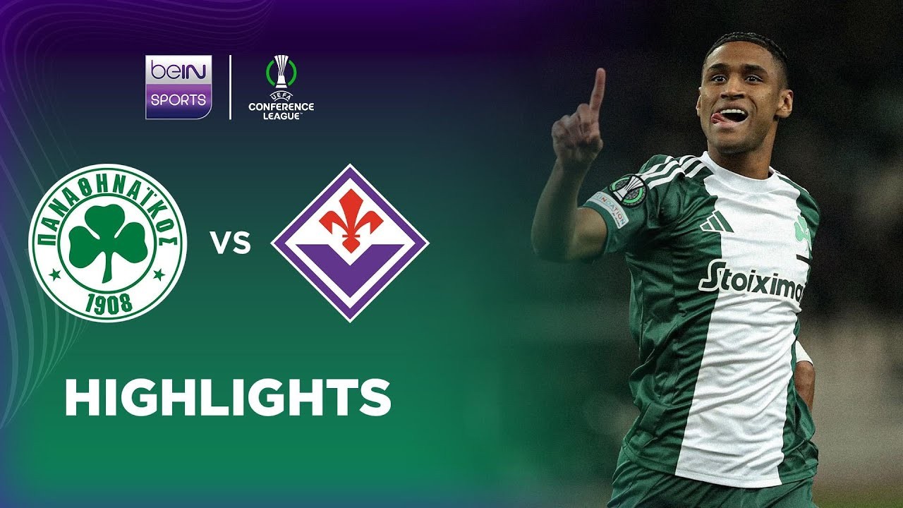 #ไฮไลท์ฟุตบอล [ พานาธิไนกอส 3 - 2 ฟิออเรนติน่า ] ยูฟ่า คอนเฟอเรนซ์ลีก (รอบ16ทีมสุดท้าย)นัดแรก 2025/7.3.68