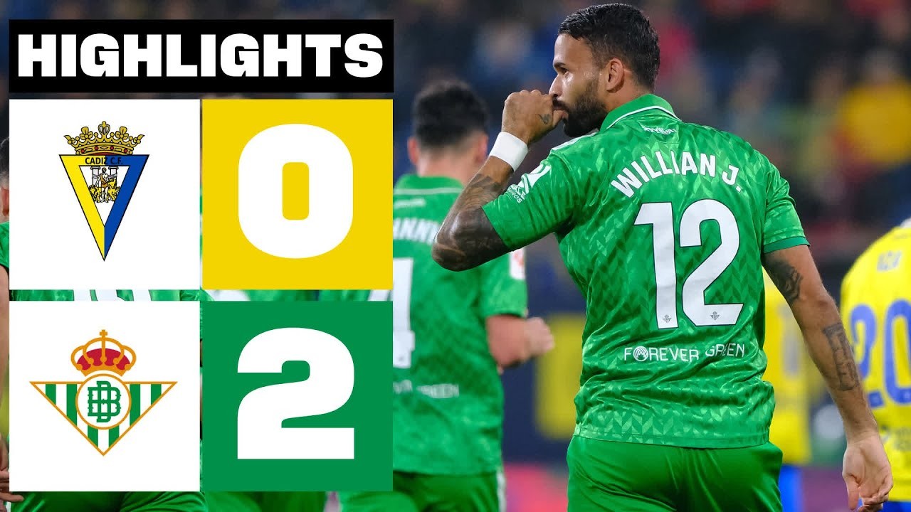 #ไฮไลท์ฟุตบอล [ กาดิซ 0 - 2 เรอัล เบติส ] ลาลีก้า สเปน 2024/10.2.67