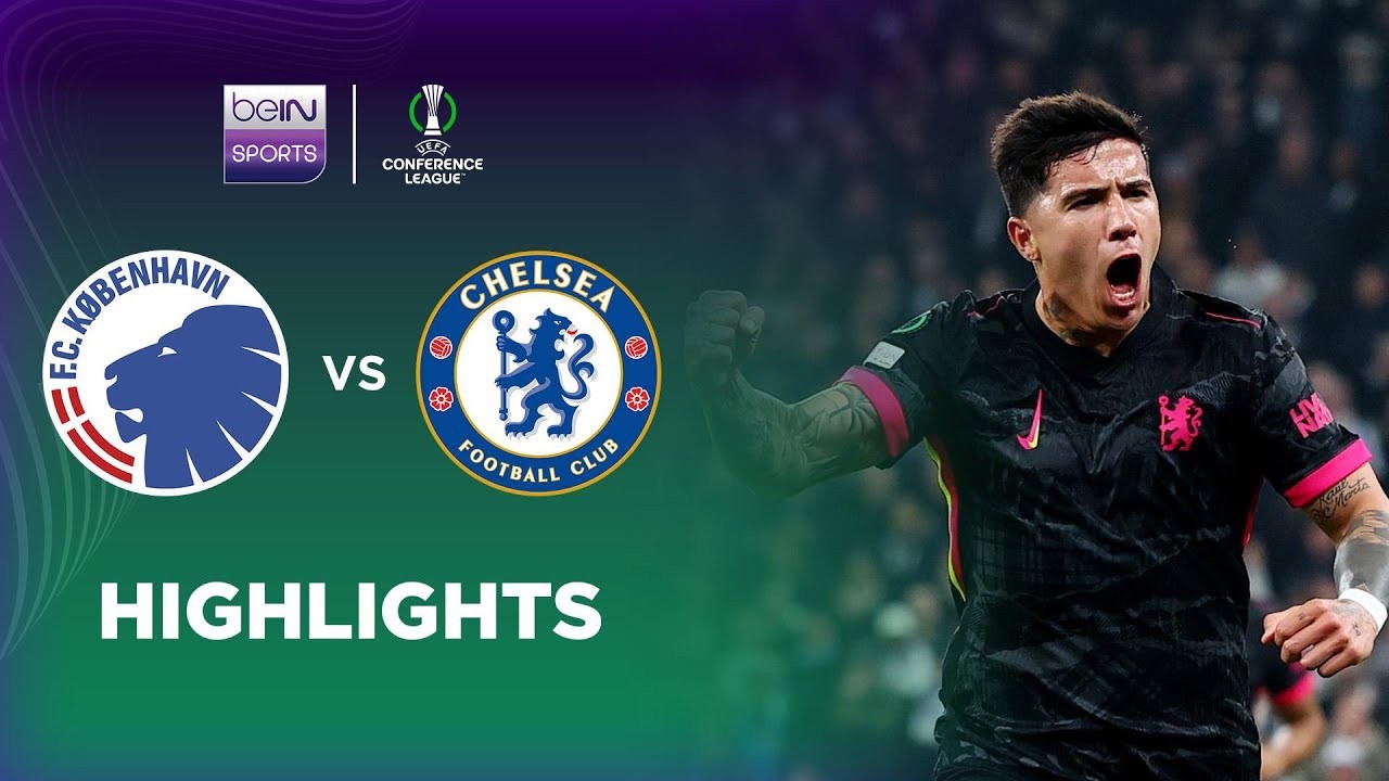 #ไฮไลท์ฟุตบอล [ เอฟซี โคเปนเฮเก้น 1 - 2 เชลซี ] ยูฟ่า คอนเฟอเรนซ์ลีก (รอบ16ทีมสุดท้าย)นัดแรก 2025/7.3.68