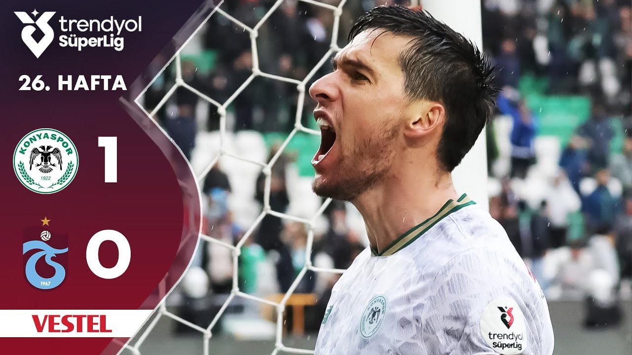 #ไฮไลท์ฟุตบอล [ คอนยาสปอร์ 1 - 0 แทร็บซอนสปอร์ ] ตุรกี ซุปเปอร์ลีก 2025/4.3.68