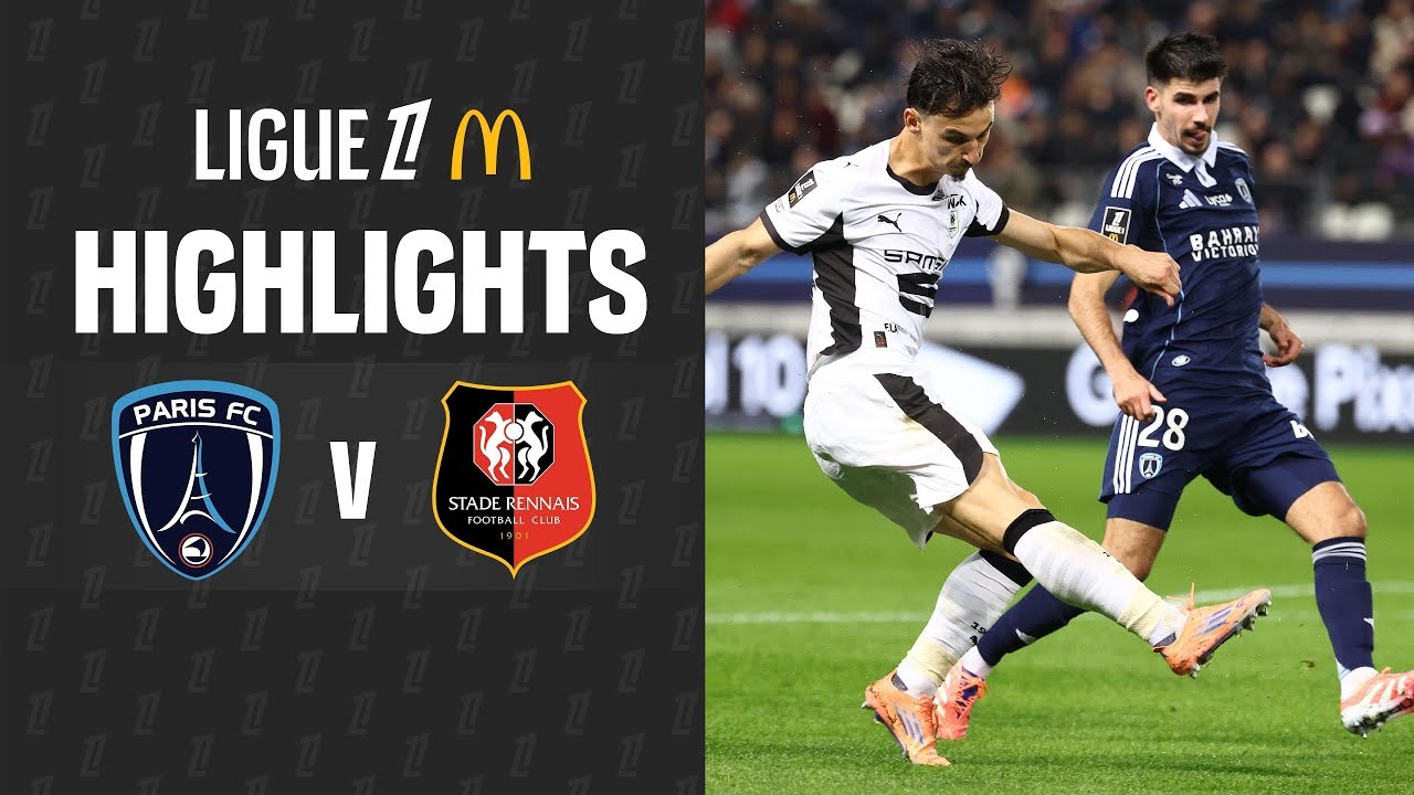 #ไฮไลท์ฟุตบอล [ ปารีส เอฟซี 0 - 1 แรนส์ ] ลีกเอิง ฝรั่งเศส 2025/8.11.68