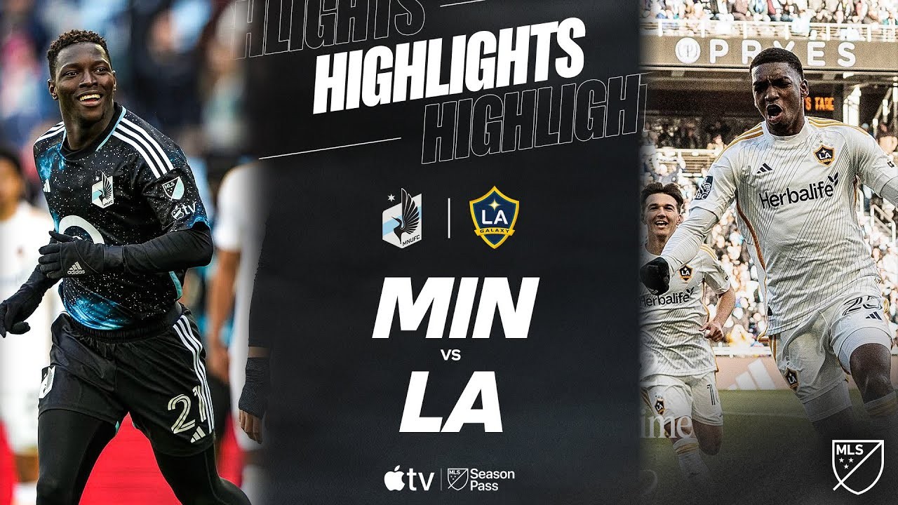 #ไฮไลท์ฟุตบอล [ มินนิโซต้า ยูไนเต็ด 2 - 2 แอลเอ กาแลกซี่ ] ยูเอสเอ เมเจอร์ลีก ซอคเกอร์ 2025/23.3.68