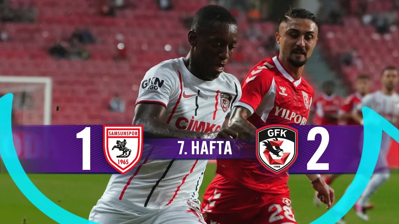 #ไฮไลท์ฟุตบอล [ ซัมซั่นสปอร์ 1 - 2 กาซิเชเฮียร์ กาซีอันเตป ] ตุรกี ซุปเปอร์ลีก 20223/30.9.66